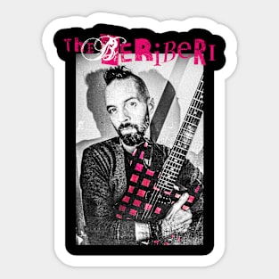 The BERiBERi Pink 13 (black) Sticker